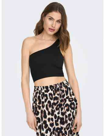 ONLY - ONLGWEN RIB ASYMMETRIC CROP TOP PNT თბილისი