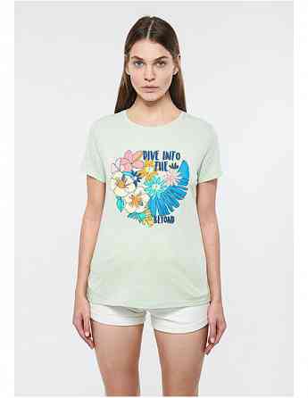 Mavi - FLOWER PRINTED T-SHIRT თბილისი