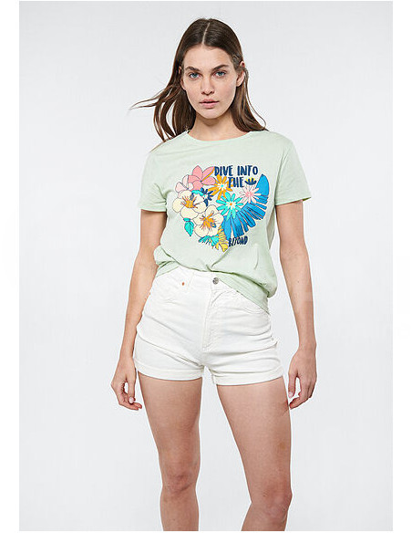 Mavi - FLOWER PRINTED T-SHIRT თბილისი - photo 1