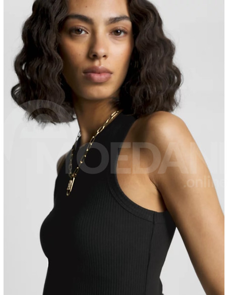 Tommy Hilfiger - SLIM 5X2 RIB TANK TOP NS Тбилиси - изображение 4