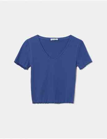 Tally Weijl - BASIC CROPPED T-SHIRT თბილისი