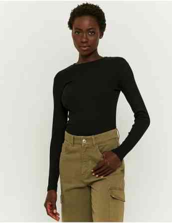 Tally Weijl - BLACK BASIC T-SHIRT თბილისი