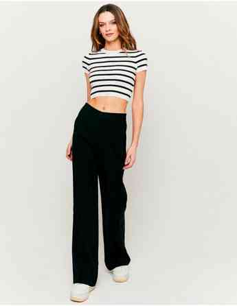 Tally Weijl - STRIPED KNIT CROPPED TOP თბილისი