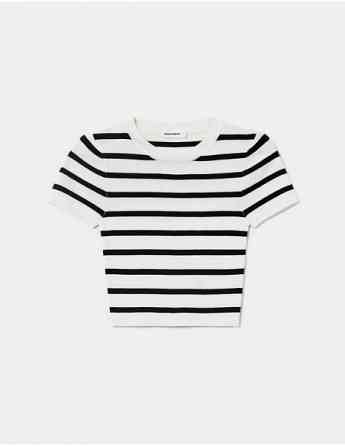 Tally Weijl - STRIPED KNIT CROPPED TOP თბილისი