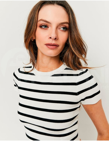 Tally Weijl - STRIPED KNIT CROPPED TOP თბილისი - photo 3