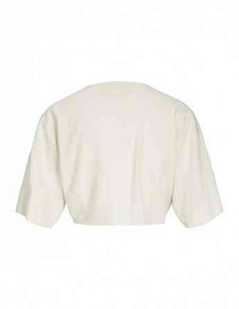 JJXX - JXTINE LINEN CROPPED SS TOP WVN თბილისი