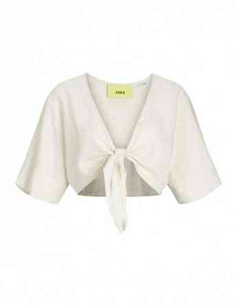 JJXX - JXTINE LINEN CROPPED SS TOP WVN თბილისი