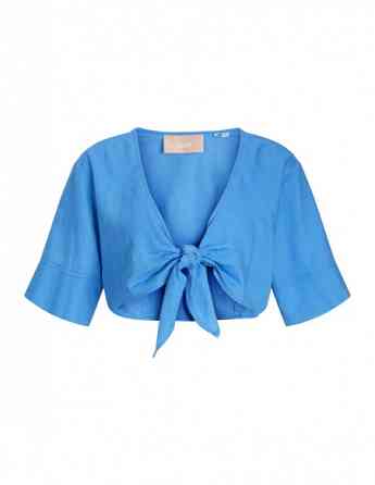 JJXX - JXTINE LINEN CROPPED SS TOP WVN თბილისი