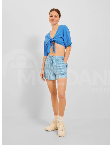 JJXX - JXTINE LINEN CROPPED SS TOP WVN თბილისი - photo 3
