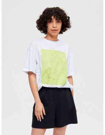 SELECTED FEMME - SLFTILA SS FOIL TEE თბილისი
