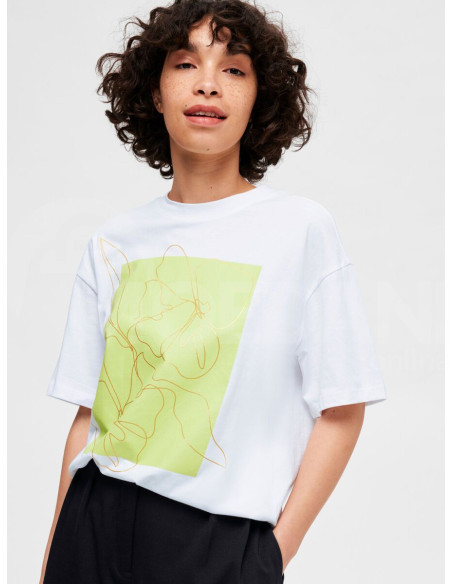 SELECTED FEMME - SLFTILA SS FOIL TEE თბილისი - photo 5