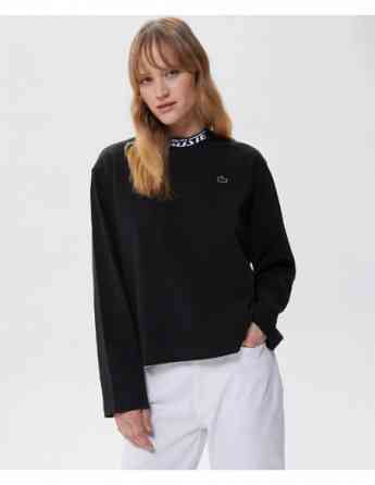 Lacoste - Women's Lacoste Logo Collar Oversized T-Shirt თბილისი