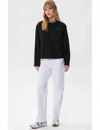 Lacoste - Women's Lacoste Logo Collar Oversized T-Shirt თბილისი