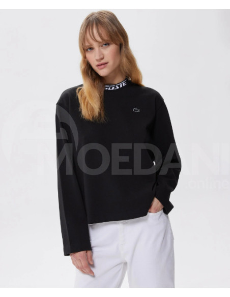 Lacoste - Women's Lacoste Logo Collar Oversized T-Shirt თბილისი - photo 1
