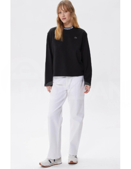 Lacoste - Women's Lacoste Logo Collar Oversized T-Shirt თბილისი - photo 3