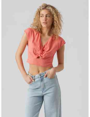 Vero Moda - VMJESMILO CROP TOP WVN GA თბილისი