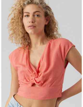 Vero Moda - VMJESMILO CROP TOP WVN GA თბილისი