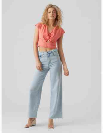 Vero Moda - VMJESMILO CROP TOP WVN GA თბილისი
