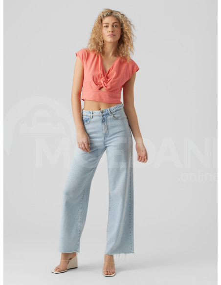 Vero Moda - VMJESMILO CROP TOP WVN GA თბილისი - photo 3