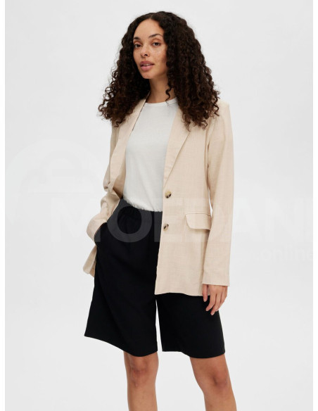 SELECTED FEMME - SLFCECILIE SS SLIT TEE B თბილისი - photo 5