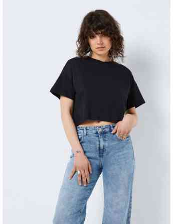 Noisy May - NMALENA S/S O-NECK SEMICROP TOP FWD NOOS თბილისი