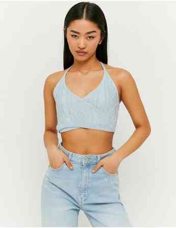 Tally Weijl - BLUE KNIT TOP თბილისი