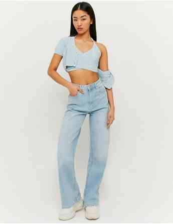 Tally Weijl - BLUE KNIT TOP თბილისი