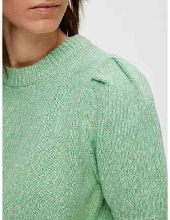 SELECTED FEMME - SLFHEIDI SS O-NECK KNIT EX Tbilisi