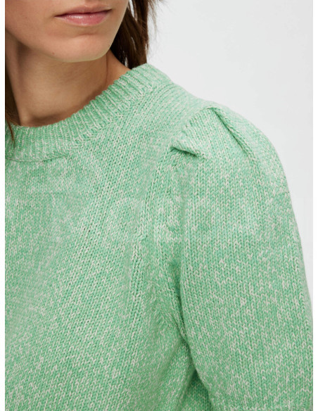 SELECTED FEMME - SLFHEIDI SS O-NECK KNIT EX Tbilisi - photo 4