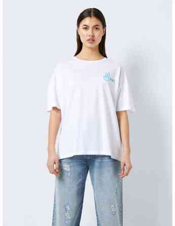 Noisy May - NMIDA S/S PRINTED T-SHIRT FWD Tbilisi