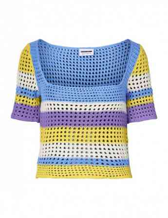 Noisy May - NMKELLY S/S SQUARE NECK KNIT TOP Tbilisi