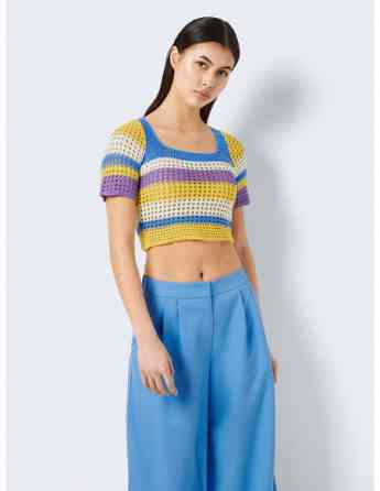 Noisy May - NMKELLY S/S SQUARE NECK KNIT TOP Tbilisi