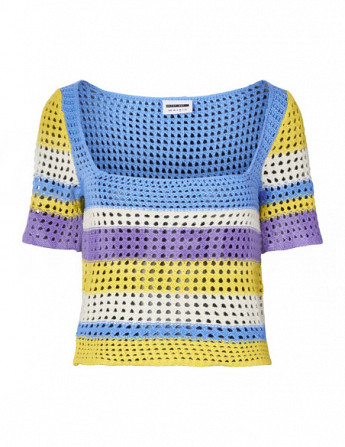 Noisy May - NMKELLY S/S SQUARE NECK KNIT TOP Tbilisi - photo 6