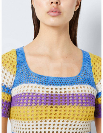 Noisy May - NMKELLY S/S SQUARE NECK KNIT TOP Tbilisi - photo 5