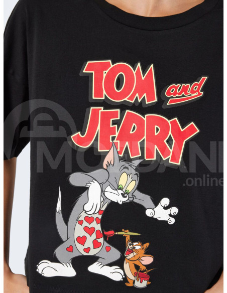 Noisy May - NMAMY S/S O-NECK SEMI CROP TOM TEE BG თბილისი - photo 5