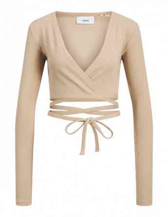 JJXX - JXFRANCES STR LS WRAP RIB TOP JRS Tbilisi