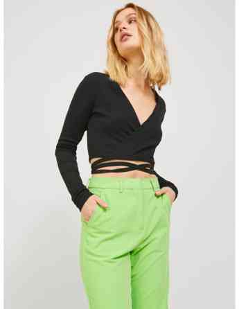 JJXX - JXFRANCES STR LS WRAP RIB TOP JRS Tbilisi