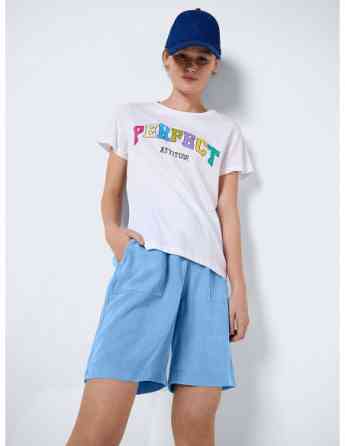 Noisy May - NMNATE S/S COLORFUL O-NECK TOP Tbilisi