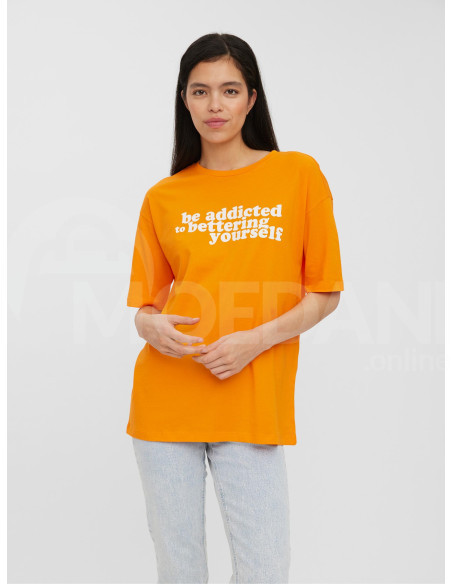 Vero Moda -T-SHIRT FEM KNIT OCO100 Тбилиси - изображение 1