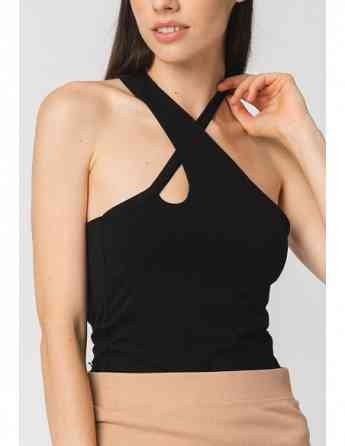 Vero Moda - VMPANDA TWISTED CROPPED TOP SB5 თბილისი