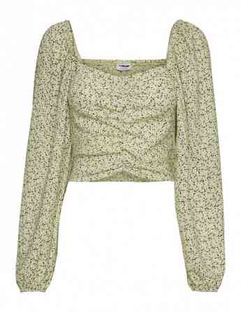 Noisy May - NMBINE L/S RUCHING TOP KO Tbilisi