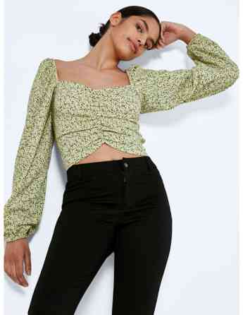 Noisy May - NMBINE L/S RUCHING TOP KO Tbilisi