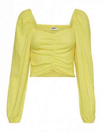 Noisy May - NMBINE L/S RUCHING TOP KO Tbilisi