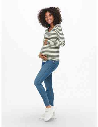 ONLY MATERNITY - OLMFIFI L/S V-NECK TOP BOX JRS თბილისი