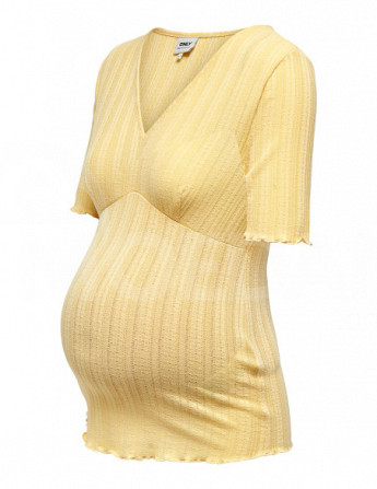 ONLY MATERNITY - OLMIBI S/S V-NECK TOP JRS Тбилиси - изображение 4