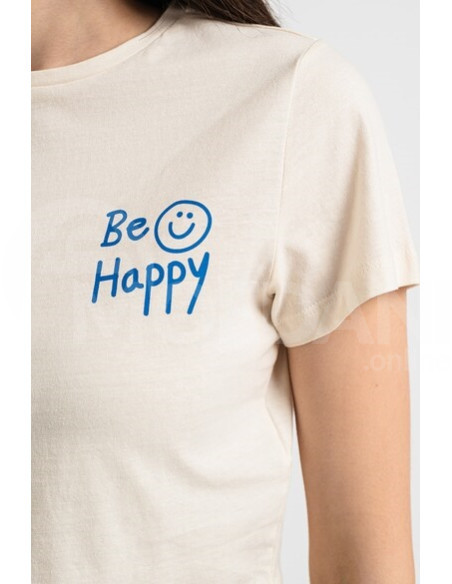 Noisy May - NMFRAN CROPPED PRINTED T-SHIRT Tbilisi - photo 3