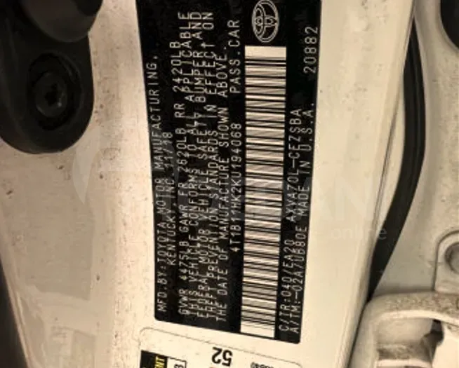 Toyota Camry 2.5L 2019 Tbilisi - photo 9