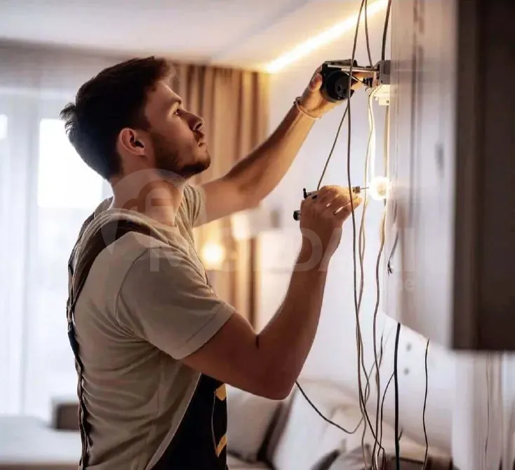 Electrician on call eleqtrikosi gamozdaxebit Tbilisi - photo 1