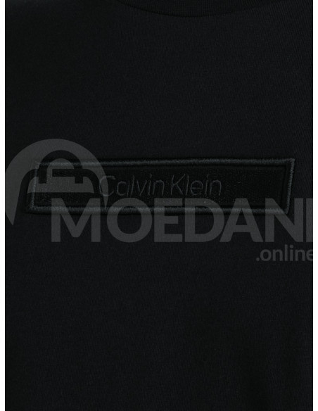 CALVIN KLEIN - EMBROIDERED LOGO PEACHED T-SHIRT Тбилиси - изображение 7