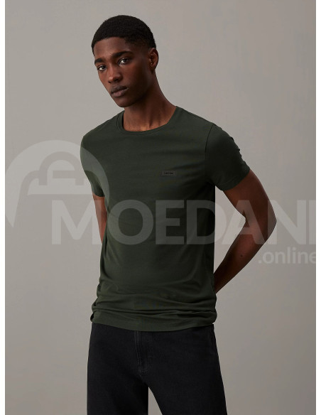CALVIN KLEIN - STRETCH SLIM FIT T-SHIRT Тбилиси - изображение 1